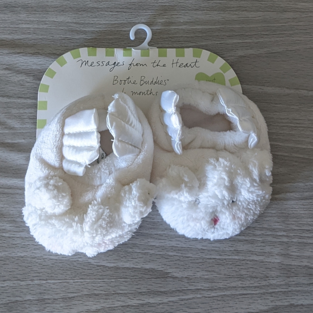 NWT Angel Booties/Slippers Size 6m